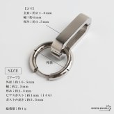 ステンレス チェーンの一コマピアス ドロップ リンクチェーン フープピアス ごつめ 揺れる かっこいい シルバー 片耳1点 大きめ 存在感 メタル メンズ 男性 金属アレルギー対応 イヤリング