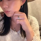 ハワイアンジュエリー リング 指輪 刻印 名入れ つけっぱなし 金属アレルギー対応 太陽 サン スクロール 波 キュービックジルコニア 石 記念日 誕生日 プレゼント ギフト サージカル ステンレス