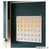 日本製 名札ケース 壁掛け 収納 ポケット 35人用 SAKI S-530 名札管理 整理整頓 幼稚園 保育園 小学校 教室 オフィス 図書カード 収納袋 ウォールポケット 事務用品