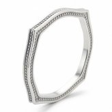 【送料無料】ペアリング 指輪 ステンレス スクエアデザイン シルバー ローズゴールド メンズ レディース アクセサリー ジュエリー