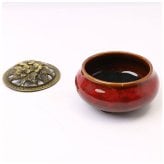 通販 香炉 陶器 アロマポット お香 アロマ リラックス リラクゼーション コーン 渦巻き スティック おしゃれ かわいい 癒し きれい インテリア アンティーク調
