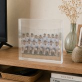 卒団記念品 ガラスブロック 野球 チーム 部活動 部活引退 チームメイト 卒団 コーチ サプライズ 先輩 プレゼント 少年野球 部活 記念品 卒業式 オーダーメイド 野球チーム 置き物 サッカー 写真立て 名入れ スポーツ 卒園記念品 ギフト 恩師 バスケ 記念日 オリジナル 引退 おしゃれ 集合写真 監督 思い出 感謝 誕生日 フォトキューブ 後輩 記念品贈呈 写真 贈り物 先生 仲間【c01】