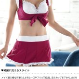 選べる4色 水着素材 コスプレ レディース PixyParty メイド水着 メイドビキニ 3点セット パレオ付き バストアップ 盛れる 体型カバー UPF50+ 紫外線対策 S M L かわいい セクシー コスプレ水着 メイド服 ビーチ 撮影会 個撮 イベント ハロウィン 仮装 衣装 コスチューム