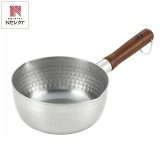 郷技 ステンレス雪平鍋18cm IH対応 雪平なべ 調理器具 キッチン用品 槌目模様 鍋【北海道・沖縄県・離島 配送不可】