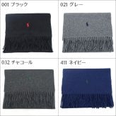 POLO RALPH LAUREN ポロ ラルフローレン マフラー【26AW】 PC0476  レディース メンズ ブランド マフラー/ストール/ブランドマフラー/ウール100%/ワンポイント/クリスマス/プレゼント/ギフト/お誕生日/成人祝い 送料無料【ラッピング無料】