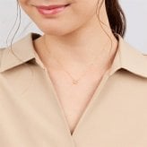 【無料ラッピング】  ヨンドシー 4℃ EAU DOUCE4℃ K18 イエローゴールド ネックレス ダイヤモンド レディース ブランド 正規品 新品 ギフト プレゼント 人気 おすすめ 誕生日 記念日 クリスマス 送料無料