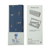 WIC DESIGN／ メガネケース（神保町モチーフ柄)  折り畳み式 眼鏡ケース スリム クリスマス バレンタインプレゼント ギフト　ブランド  キャラクター WICPP503933VG