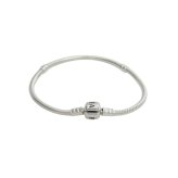 パンドラ PANDORA Moments Barrel Clasp Snake Chain Bracelet アクセサリーブレスレット 594593c00-16 レディースシルバー