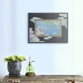 ユーパワー アートフレーム モネ 睡蓮 BA-04017 絵画 名画 絵 フレーム アート マスターピース