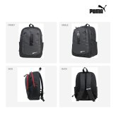 PUMA プーマ リュック 大容量 ラウンドデイパック リュックサック アドルフ2 通学 通園 習い事 普段使い 男の子 キッズ ギフト プレゼント ブラック j20456
