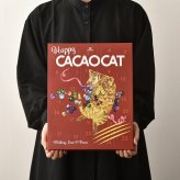 CACAOCAT カカオキャット アドベントカレンダー NR-04223 お菓子 チョコレート北海道/ボンボンショコラ/クリスマス カウントダウン 日めくり カレンダー/ギフト プレゼント/人気/スイーツ/猫 デザイン/おいしい/DADACA/