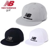 ニューバランス ゴルフ キャップ フラットブリムキャップ (MENS) New Balance Golf 012-6987008 お誕生日祝い お祝い 記念品 お父さん 父の日 彼氏 男性 30代 40代 50代 60代 母の日 お母さん 還暦祝い 敬老の日 彼女 人気プレゼント プレゼント