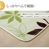 ラグ カーペット 3畳 洗える 抗菌 防臭 無地 『WSプランタ』 約200×250cm （ホット 対応）