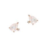 【無料ラッピング】 ヨンドシー 4℃ ピアスK18ピンクゴールドSAKURA Collection 桜 ローズクォーツ/ダイヤモンド レディース ブランド 正規品 新品 ギフト プレゼント 人気 おすすめ 誕生日 記念日 クリスマス 送料無料