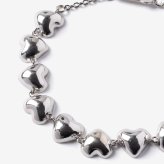 アミ パリス AMI PARIS METAL HEARTS BRACELET メタル ハート ブレスレット UJW983.362 レディース アクセサリー シルバー