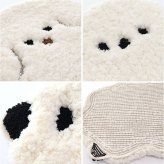 マット もこもこ 通販 アクセントラグ もこもこマット ふんわりマット アクセントマット ダイカットラグ フロアマット 玄関マット 室内 ベッドサイドマット 動物モチーフ アニマルデザイン アニマルマット ワンポイントラグ 子供部屋 リビング インテリア