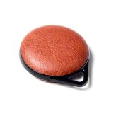 Air Tag ケース AirTag カバー エアタグ airtag対応【レザー ハードカバー×星スタッズ】エア タグ エアータグ カラビナ ホルダー 保護 革 皮 レザー PUレザー アクセサリー デコ 星 スタッド Apple アップル 男性 女性 メンズ レディース ギフト メール便送料無料 受注生産