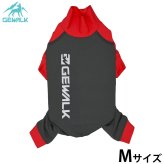 ジウォーク GEWALK 光電子ロンパース 犬服 M グレー