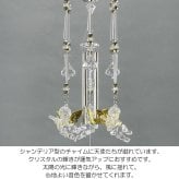 ウインドチャイム 天使シャンデリア ウィンドー チャイム シャンデリア 天使 クリスタル オシャレ 窓 玄関 生活雑貨