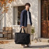 snowpeak Recycled Cordura Tote Bag トートバッグ トート 大容量 手持ち 普段使い シンプル レディース メンズ ギフト プレゼント ブラック bb26su002