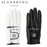 セント アンドリュース ゴルフ 合皮グローブ 左手用 ユニセックス St ANDREWS 042-6985201 お誕生日祝い お祝い 記念品 お父さん 父の日 彼氏 男性 30代 40代 50代 60代 母の日 お母さん 還暦祝い 敬老の日 彼女 人気プレゼント プレゼント