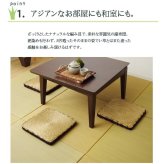 クッション 七島クッション 七島藺草 シート 『コート マチ付』 約40×40cm 2枚組