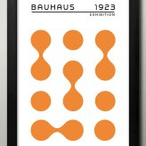 日本製 バウハウス BAUHAUS A3 サイズ ポスター アート おしゃれ 絵画 インテリア 北欧 イラスト マット紙 艶消し アートパネル 額 フレーム デザイン 壁掛け ギフト 新築祝い ディスプレイ  速達 送料無料