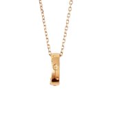 【ラッピング無料】 すみっコぐらし とんかつ ひょっこりリングネックレス シルバーネックレス コラボ レディース ネックレス THE KISS 公式ショップ カップル 人気 ジュエリーブランド キャラクターネックレス THEKISS F-SMGN707SVTN アニバーサリー