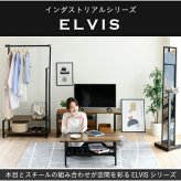 ラック ハンガー インダストリアル 高さ 160cm ヴィンテージ風 見せる収納 吊り下げ 収納棚 2段 ロングコート スーツ 帽子 収納 ブ 一人暮らし elvis 新生活