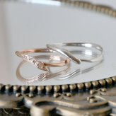 セミオーダー Lovers&Ring ペアリング 刻印無料 10金 18金 プラチナ ダイヤモンド 付き K10 K18 指輪 ペア リング お揃い レディース メンズ LSR0653DPK-WG ギフト 誕生日プレゼント カップル 2個セット 彼女 女性 彼氏 男性 妻 夫 プレゼント 記念日  結婚指輪 マリッジリング 人気  バースデー 秋アクセ　秋ジュエリー ご褒美ジュエリー 彼女 ギフト