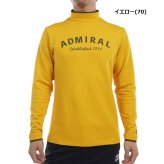 アドミラル ゴルフ メンズ 裏起毛 モックネックシャツ ADMA494 秋冬モデル お誕生日祝い お祝い 記念品 お父さん 父の日 彼氏 男性 30代 40代 50代 60代  還暦祝い 敬老の日 人気プレゼント プレゼント