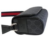 【人気モデル】グッチ GUCCI ショルダーバッグ 斜め掛けバッグ ポシェット レディースバッグ GGスプリーム 黒 ブラック 791741 ブランド ギフト プレゼント【送料無料】