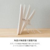スタンドミラー LED 女優ミラー 付き 卓上ミラー タッチパネル おしゃれ スタンド ミラー 鏡 メイク 卓上鏡 化粧鏡 メイク鏡 明るさ調節 角度調節 シンプル コンパクト 充電式 コードレス ホワイト ybm-1730 LEDライト USB ガラス