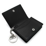 GANNI ガニー カードケース A6395-099 Card Holder カードホルダー キーリング付き ブラック