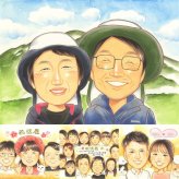結婚記念日のギフトに、写真とは違う、ぬくもりのある記念品です。修正無料・下書き確認付き。安心してご注文いただけます。 似顔絵 ギフト 両親 プレゼント 名入れ 手描き 贈り物 結婚記念日 お祝い 記念 誕生日 両親 お母さん ご夫婦 お父さん 下書き確認 修正無料 名入れ 一生もの 喜ばれる かわいい 似てる 一生もの 両親 カップル 2人 オリジナル 百寿祝い 感謝の品 クリスマス 還暦祝い