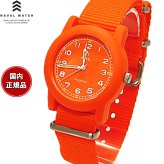 ナバルウォッチ NAVAL WATCH 腕時計 メンズ レディース ミリタリー Camper TYPE オレンジ Mil.-08ca-OR【2026 新作】
