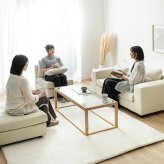 カウチソファ ローソファー フロア L字 I字 3人掛け 三人がけ 3P 2人 2P ユニット 組み合わせ ワイド 大きめ 家族 ファミリー 来客 左右対応 オットマン付き low 広々 肘置き アームレスト 滑らかなファブリック生地 リビングソファ
