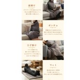【ラッピング無料 レビューで保証90日】Heat Wrap ヒートラップ 電熱ブランケット 6WAY ギフト