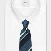【無料ラッピング】 ポールスミス Paul Smith ネクタイ ミックスパターンレジメンタル タイ 日本製 シルク100％ブランド 正規品 新品 ギフト プレゼント 人気 おすすめ 誕生日 記念日 クリスマス 送料無料 psm522377
