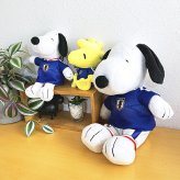スヌーピー ぬいぐるみ サッカー日本代表ver SNOOPY 送料込み