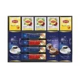 AGF リプトン 珈琲 紅茶セット ギフト 計17点入 コーヒー 詰め合わせ 紅茶ティーバッグ スティックコーヒー【沖縄県・離島 配送不可】