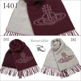 ヴィヴィアン マフラー 26AW ヴィヴィアン ウエストウッド マフラー　Vivienne Westwood　ブランドマフラー/ギフト/クリスマス/プレゼント/お誕生日/81030006【メンズ/レディース/ブランド】【送料無料】【ラッピング無料】