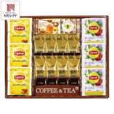 ネスカフェ リプトン はちみつ 詰合せ ティーギフトセット 計16点入 コーヒー 紅茶 カフェラテ セット 純粋はちみつ【北海道・沖縄県・離島 配送不可】