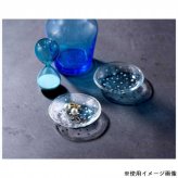 くらげ 豆皿 ガラスプレート タコクラゲ 皿 小皿 醤油皿 薬味皿 おしゃれ かわいい 透明 手びねり インテリア雑貨 癒し グッズ キッチン用品 ギフト プレゼント セトクラフト
