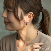 ピアス チタン フープ ハーフ 大きめ 純チタン 幅3mm×直径20mm 全8色 アレルギー対応 医療用 日本製 おすすめ メンズ レディース 片耳 1個 かわいい カラフル
