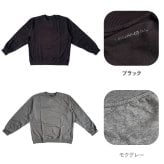 ワークマン メディヒール メンズ 裏起毛 裏毛 スウェット 長袖 クルーネック トレーナー リカバリーウェア 一般医療機器 ブラック モクグレー ブルー ネイビー M L LL 3L 選べる4色4サイズ 2546