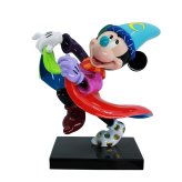 ファンタジア ソーサラー ミッキー 20.3cm | ロメロ・ブリット Romero Britto デザイン アート 正規輸入品