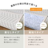 夏ラグ 夏用カーペット 水拭きできる 洗える い草風カーペット 裏貼り パスラッシュ 江戸間 4.5帖 4.5畳 四畳半 PP ビニール風 上敷き ラグ ござ 畳の保護