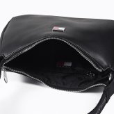 高品質ヨーロッパ輸入モデル トミーヒルフィガー TOMMY HILFIGER ショルダーバッグ レディース TOMMY JEANS DAILY ELEATED ブラック AW0AW19041 BDS BLACK 送別会 誕生日 結婚祝い 結婚式 彼氏 息子 夫 男性 名刺入れ 高級 父の日 母の日 即日発送