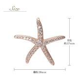 ハワイアンジュエリー シルバー ペンダントトップ スターフィッシュ ヒトデ ひとで 海星 ジルコニア シルバー925 ネックレス チェーン別売 ピンクコーティング aumakua 彼女 妻 女性 レディース 誕生日 プレゼント ハロウィン 【品番：445-11-03】
